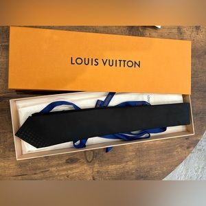 LV Monogram Grading Tie